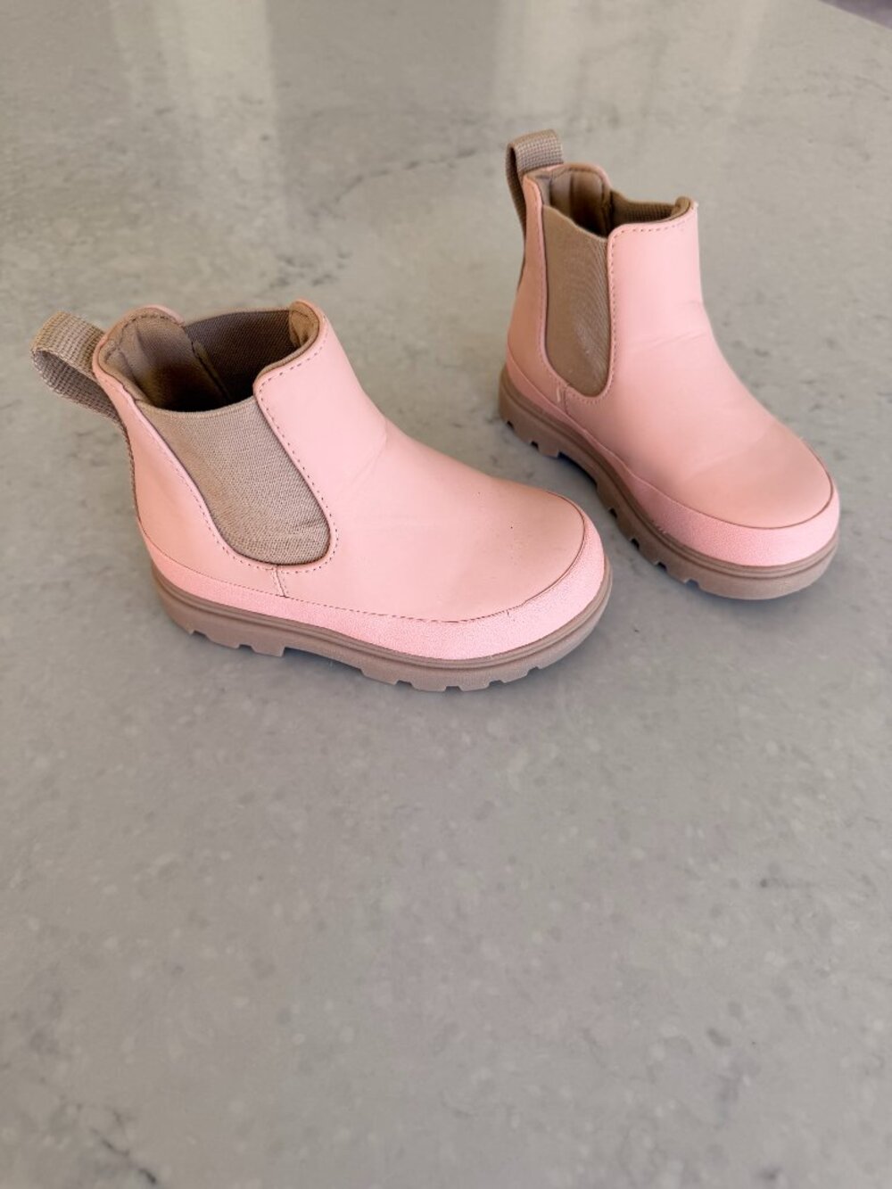 Native Shoes Pink Chelsea Kids Boots